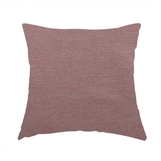 Manekpore Soft Plain Chenille Water Repellent Salmon Pink Upholstery Fabric CTR-1603 - Handmade Cushions