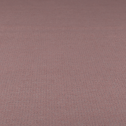 Manekpore Soft Plain Chenille Water Repellent Salmon Pink Upholstery Fabric CTR-1603 - Made To Measure Curtains