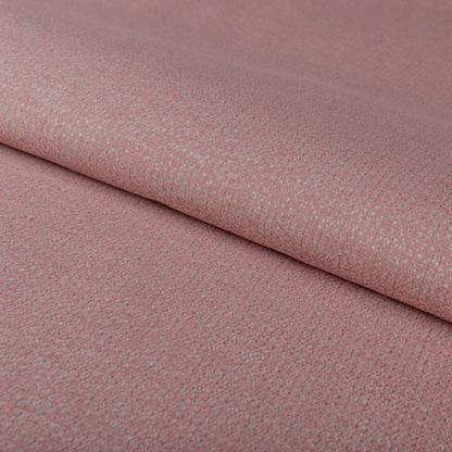 Manekpore Soft Plain Chenille Water Repellent Salmon Pink Upholstery Fabric CTR-1603 - Roman Blinds