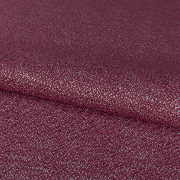 Manekpore Soft Plain Chenille Water Repellent Red Upholstery Fabric CTR-1604 - Made To Measure Curtains