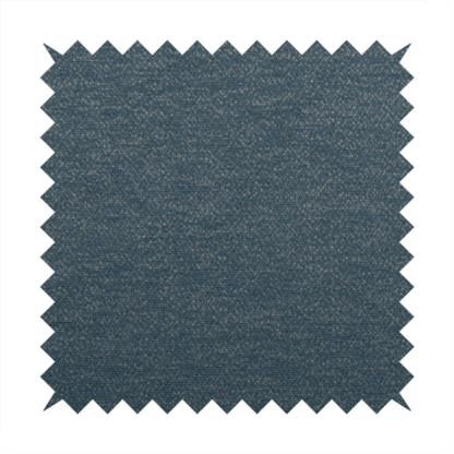 Manekpore Soft Plain Chenille Water Repellent Teal Blue Upholstery Fabric CTR-1609 - Roman Blinds