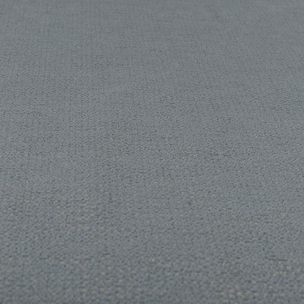 Manekpore Soft Plain Chenille Water Repellent Grey Upholstery Fabric CTR-1610 - Roman Blinds