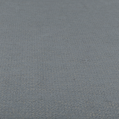 Manekpore Soft Plain Chenille Water Repellent Grey Upholstery Fabric CTR-1610 - Roman Blinds