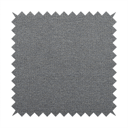 Manekpore Soft Plain Chenille Water Repellent Silver Upholstery Fabric CTR-1611 - Roman Blinds