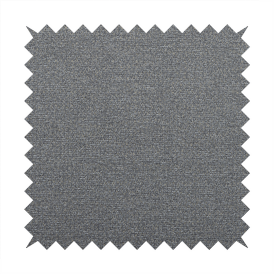 Manekpore Soft Plain Chenille Water Repellent Silver Upholstery Fabric CTR-1611