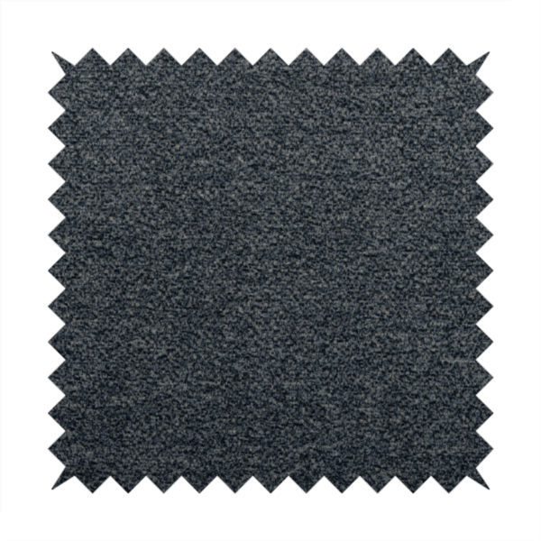 Manekpore Soft Plain Chenille Water Repellent Dark Grey Upholstery Fabric CTR-1612 - Roman Blinds