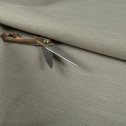 Spirit Plain Chenille Water Repellent Mink Brown Upholstery Fabric CTR-1615 - Made To Measure Curtains