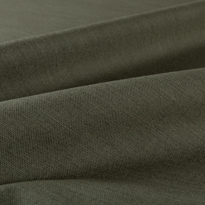 Spirit Plain Chenille Water Repellent Green Upholstery Fabric CTR-1620 - Roman Blinds