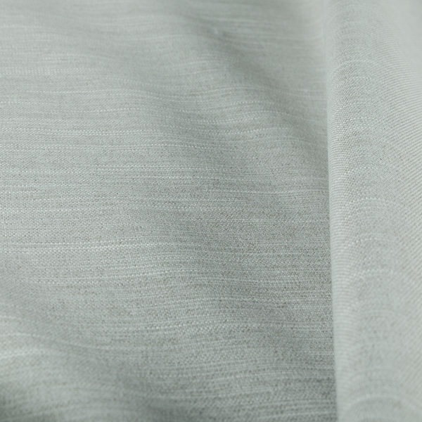 Spirit Plain Chenille Water Repellent Silver Upholstery Fabric CTR-1621 - Made To Measure Curtains