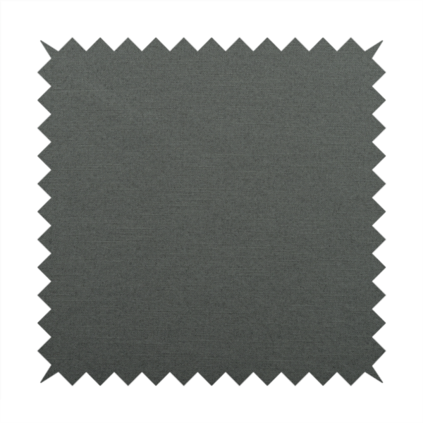 Spirit Plain Chenille Water Repellent Grey Upholstery Fabric CTR-1622