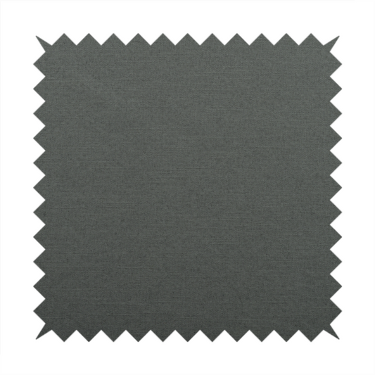 Spirit Plain Chenille Water Repellent Grey Upholstery Fabric CTR-1622