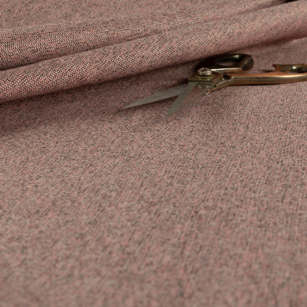 Jordan Soft Touch Chenille Plain Water Repellent Pink Upholstery Fabric CTR-1624 - Made To Measure Curtains