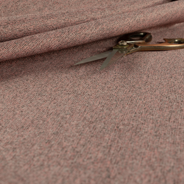 Jordan Soft Touch Chenille Plain Water Repellent Pink Upholstery Fabric CTR-1624
