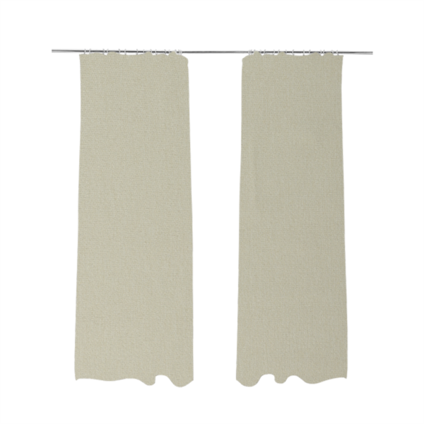 Jordan Soft Touch Chenille Plain Water Repellent White Upholstery Fabric CTR-1627 - Made To Measure Curtains