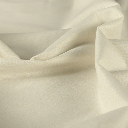 Jordan Soft Touch Chenille Plain Water Repellent White Upholstery Fabric CTR-1627 - Handmade Cushions