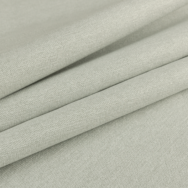 Jordan Soft Touch Chenille Plain Water Repellent Silver Upholstery Fabric CTR-1628 - Roman Blinds