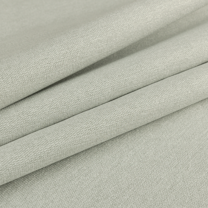 Jordan Soft Touch Chenille Plain Water Repellent Silver Upholstery Fabric CTR-1628 - Roman Blinds