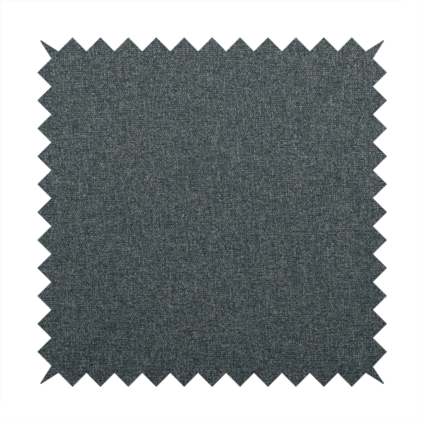 Jordan Soft Touch Chenille Plain Water Repellent Denim Blue Upholstery Fabric CTR-1631 - Roman Blinds