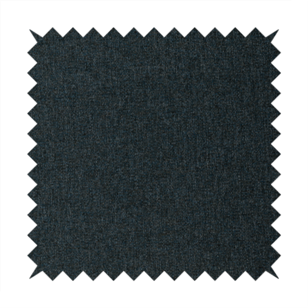 Jordan Soft Touch Chenille Plain Water Repellent Dark Blue Upholstery Fabric CTR-1632 - Roman Blinds