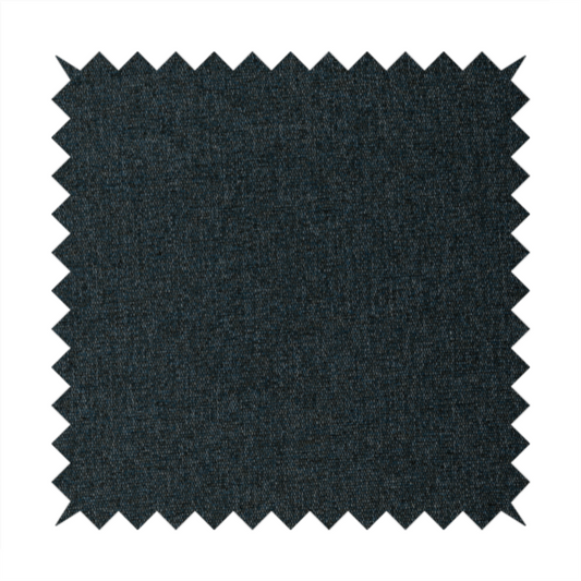 Jordan Soft Touch Chenille Plain Water Repellent Dark Blue Upholstery Fabric CTR-1632