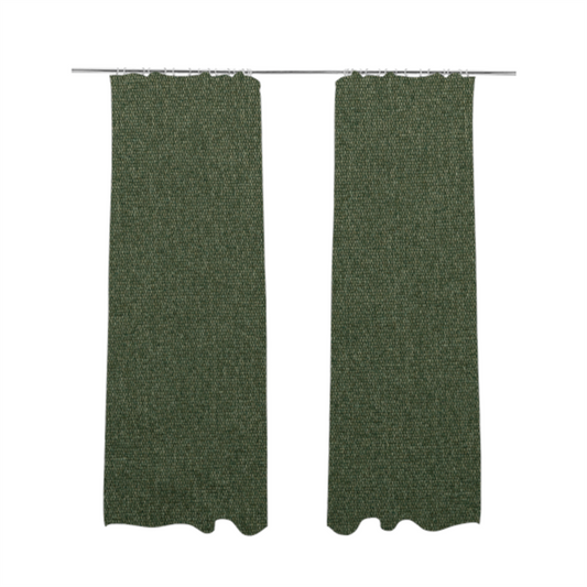 Jordan Soft Touch Chenille Plain Water Repellent Green Upholstery Fabric CTR-1633 - Made To Measure Curtains