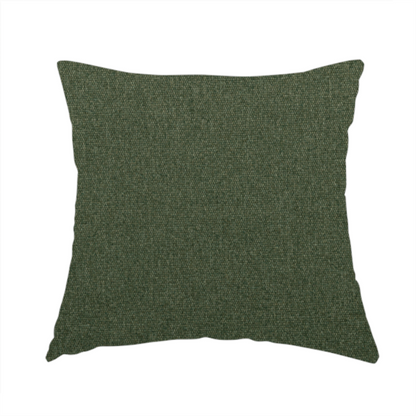 Jordan Soft Touch Chenille Plain Water Repellent Green Upholstery Fabric CTR-1633 - Handmade Cushions