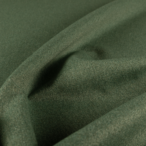 Jordan Soft Touch Chenille Plain Water Repellent Green Upholstery Fabric CTR-1633 - Handmade Cushions