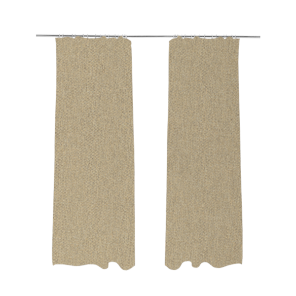 Jordan Soft Touch Chenille Plain Water Repellent Beige Upholstery Fabric CTR-1635 - Made To Measure Curtains