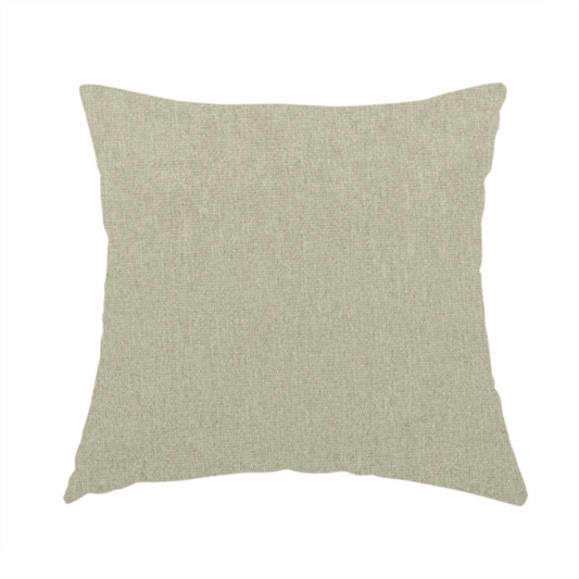 Jordan Soft Touch Chenille Plain Water Repellent Off White Upholstery Fabric CTR-1636 - Handmade Cushions