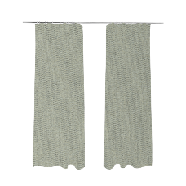 Jordan Soft Touch Chenille Plain Water Repellent Beige With Grey Upholstery Fabric CTR-1637 - Made To Measure Curtains