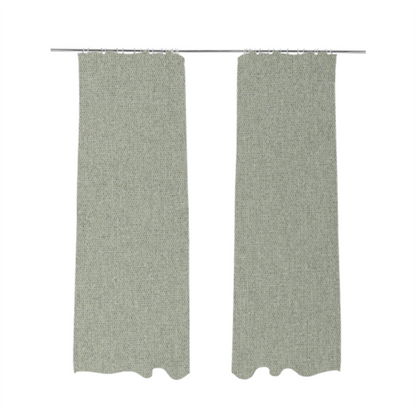 Jordan Soft Touch Chenille Plain Water Repellent Beige With Grey Upholstery Fabric CTR-1637 - Made To Measure Curtains