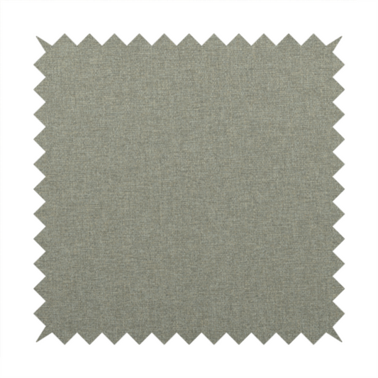 Jordan Soft Touch Chenille Plain Water Repellent Natural With Grey Upholstery Fabric CTR-1638