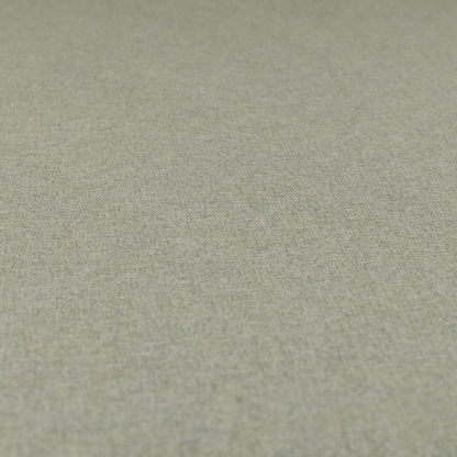 Jordan Soft Touch Chenille Plain Water Repellent Natural With Grey Upholstery Fabric CTR-1638 - Roman Blinds