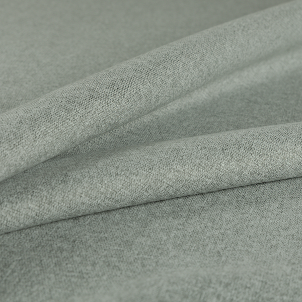 Jordan Soft Touch Chenille Plain Water Repellent Cloud Grey Upholstery Fabric CTR-1642 - Made To Measure Curtains