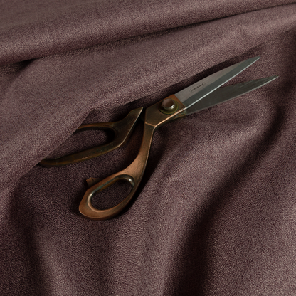 Yorkshire Plain Chenille Purple Upholstery Fabric CTR-1646 - Roman Blinds