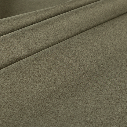 Yorkshire Plain Chenille Khaki Brown Upholstery Fabric CTR-1650 - Handmade Cushions