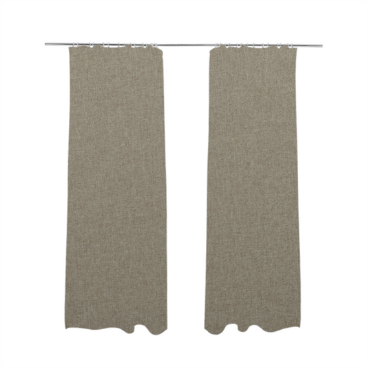 Yorkshire Plain Chenille Oatmeal Beige Upholstery Fabric CTR-1653 - Made To Measure Curtains