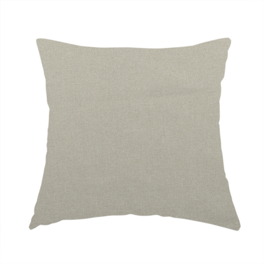 Yorkshire Plain Chenille Cream Upholstery Fabric CTR-1654 - Handmade Cushions