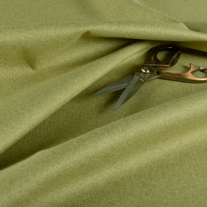 Yorkshire Plain Chenille Green Upholstery Fabric CTR-1655 - Roman Blinds