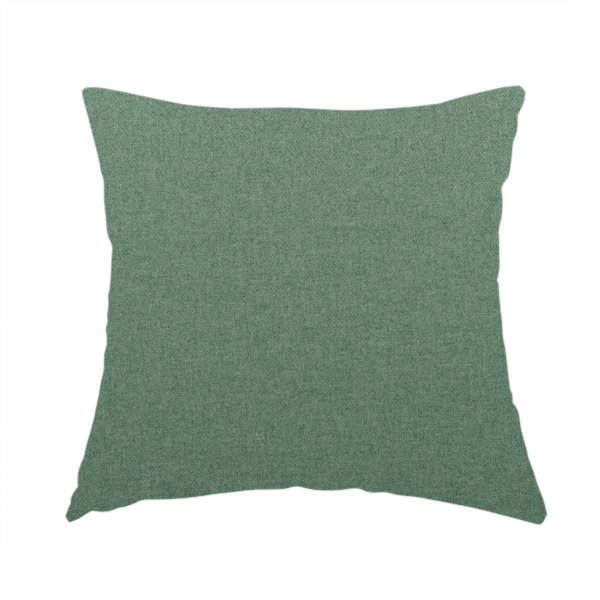 Yorkshire Plain Chenille Jade Green Upholstery Fabric CTR-1656 - Handmade Cushions