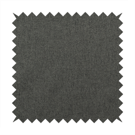 Yorkshire Plain Chenille Smoke Grey Upholstery Fabric CTR-1667