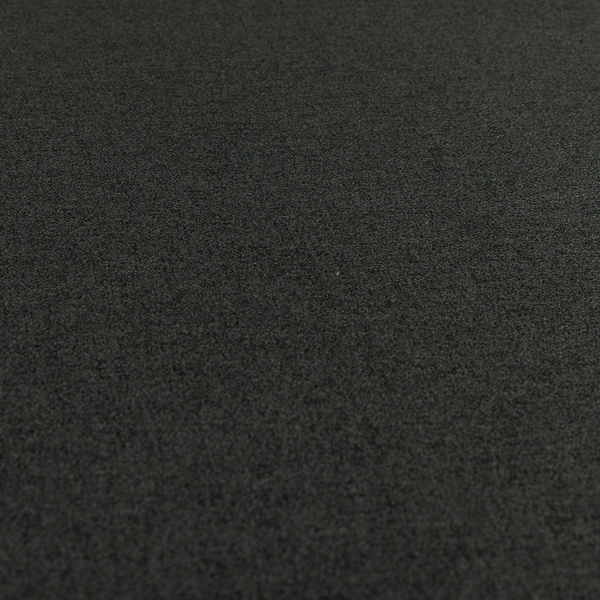 Yorkshire Plain Chenille Black Upholstery Fabric CTR-1668