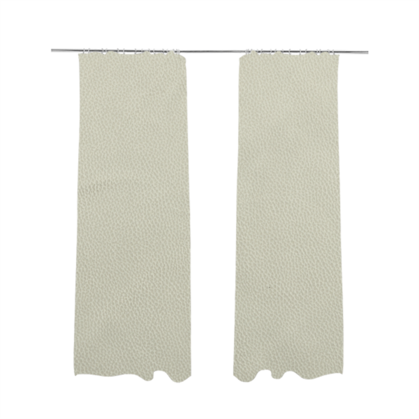 Calgary Soft Suede Off White Colour Upholstery Fabric CTR-1671 - Made To Measure Curtains