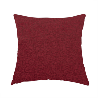 Calgary Soft Suede Red Colour Upholstery Fabric CTR-1679 - Handmade Cushions