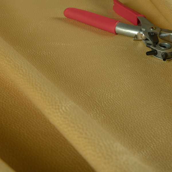 Calgary Soft Suede Yellow Colour Upholstery Fabric CTR-1680 - Roman Blinds