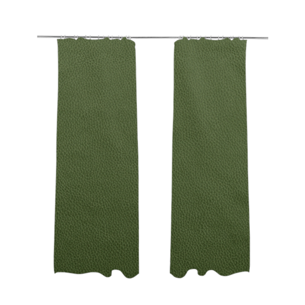 Calgary Soft Suede Green Colour Upholstery Fabric CTR-1682 - Made To Measure Curtains