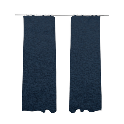 Calgary Soft Suede Navy Blue Colour Upholstery Fabric CTR-1686 - Made To Measure Curtains