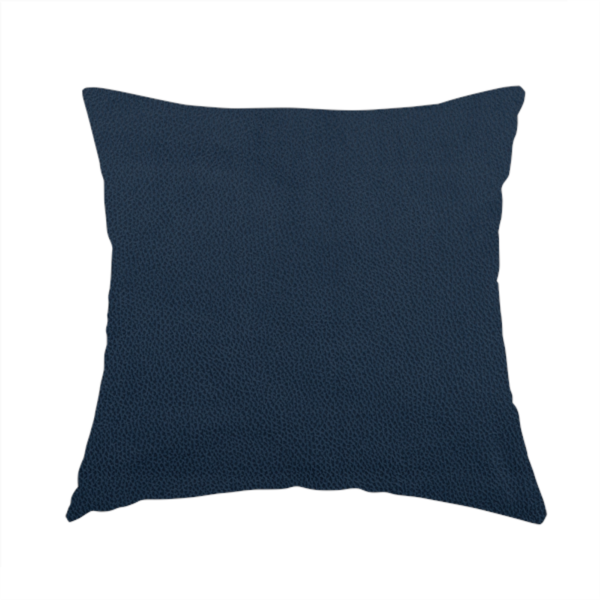 Calgary Soft Suede Navy Blue Colour Upholstery Fabric CTR-1686 - Handmade Cushions