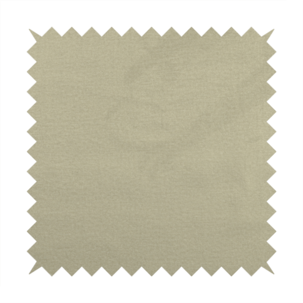 Wazah Plain Velvet Water Repellent Treated Material Cream Colour Upholstery Fabric CTR-1689 - Handmade Cushions