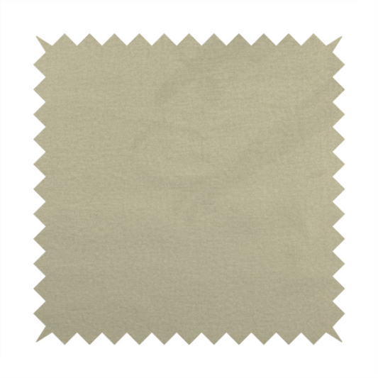 Wazah Plain Velvet Water Repellent Treated Material Cream Colour Upholstery Fabric CTR-1689